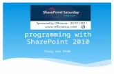 Client side programming with SharePoint 2010 - SharePoin Saturday Vietnam
