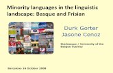 D. Gorter: Minority languages in the linguistic landscape: Basque and Frisian