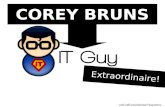 Corey bruns - Visual Resume