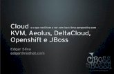 KVM, Aeolus, DeltaCloud, Openshift e JBoss - Edgar Silva