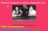 The carpenters   yesterday once more by nardon