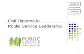 Cmi Diploma In Public Service Leadership