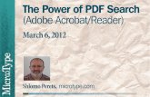 The Power of PDF Search