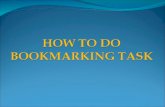 Instruction on doing Bookmarking Task 1