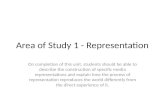 Area of study 1   representation v 2