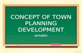 Concept of town planning development