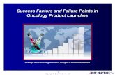 Success Factors and Failure Points in Oncology Product Launches Report Summary