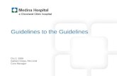 Guidelines To Guidelines