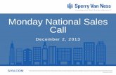 Sperry Van Ness #CRE National Sales Meeting 12-2-13