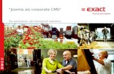 Joomla als corporate cms - Ebo Eppenga