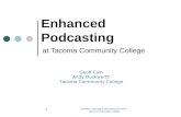 Enhanced Podcasting