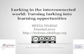 Lurking in the interconnected world turning lurking into learning opportunities ytu