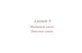 Lecture 05   mechanical waves. transverse waves.