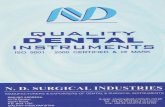 N.D Surgical Industries catalogue