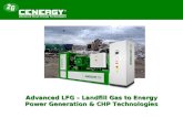 Landfill Gas LFG Power Plant and CHP -  2G Best-in-Class Technology