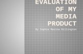 Evaluation of my media product