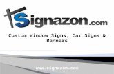 Top 7 Sign Products for Your At-Home Business