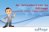 An Introduction to Editage