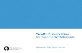 Paul Byron Hill, CFP walks investors through wealth preservation for income withdrawals