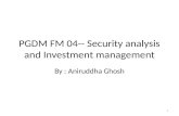 Mba fm 02 - security analysis and portfolio---introduction