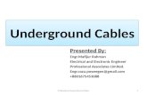 Under ground cables presention