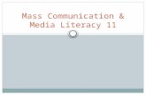 Mass Communication & Media Literacy 11