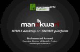 Manokwari: HTML5 desktop built with gnome