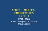 Acute  medical emergencies