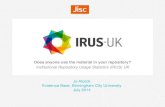 IRUS-UK at Repository Fringe 2014