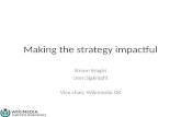 Wikimedia Strategy - making it impactful, measuring impact, and thinking about tech and localisation