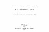 William M.a. Grimaldi-Aristotle, Rhetoric I. a Commentary -Fordham University Press(1980)