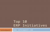 ERP initiatives
