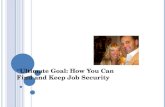 How You Can Find And Keep Job Security