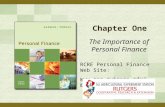 Chapter 1: The Importance of Personal Finance