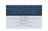 The influence of media contents about health in the construction of the discourse about the body in young adults and teenagers