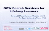 OCW Search Services for Lifelong Learners