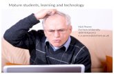 Older mature students and their learning
