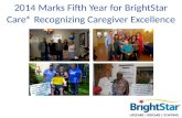 2014 Marks Fifth Year for BrightStar Care® Recognizing Caregiver Excellence