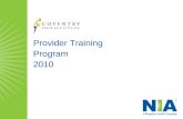Provider Training Program 2010 Magellan Health Services, Inc. | 2