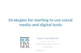 Strategies for starting to use social media