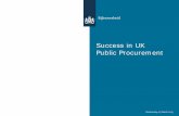 Success in uk public procurement