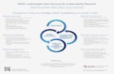 SEAD: Lightweight Data Services for Sustainability Research