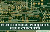 Free Electronics Projects Circuits and their Applications
