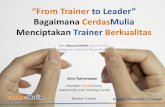 From Trainer to Leader: Bagaimana CerdasMulia Menghasilkan Trainer Berkualitas