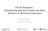 ESI Supplemental 3 Slides, Fit for Purpose