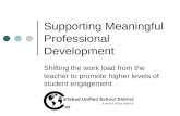 Supporting Meanginful Professional Development