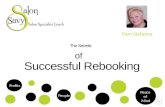 Secrets of Successful Rebooking in your Salon