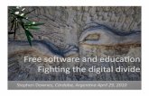 Free software and education Fighting the digital divide