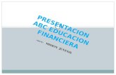 ABC EDUCACION FINANCIERA