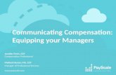 Communicating Compensation: Equipping Your Managers
